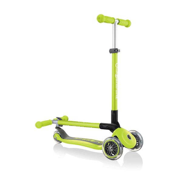 Globber Primo Kids Foldable Scooter Lime Green