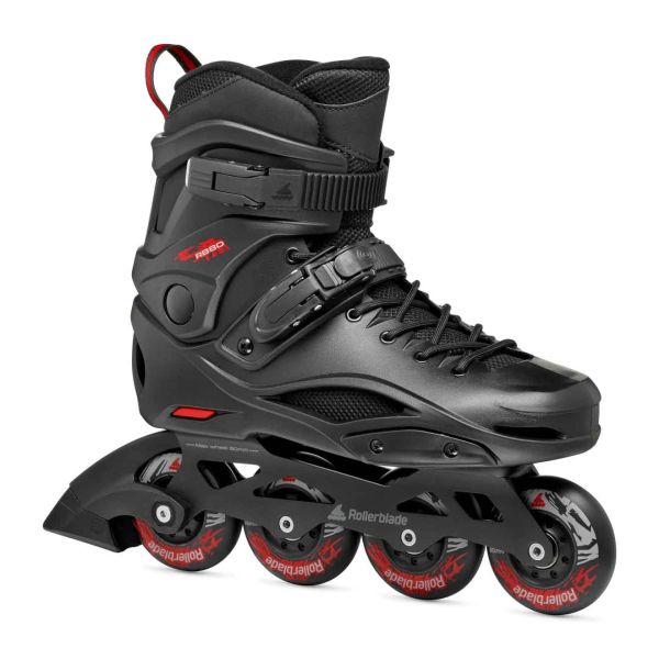 Rollerblade RB 80 Freeskates Black/Red