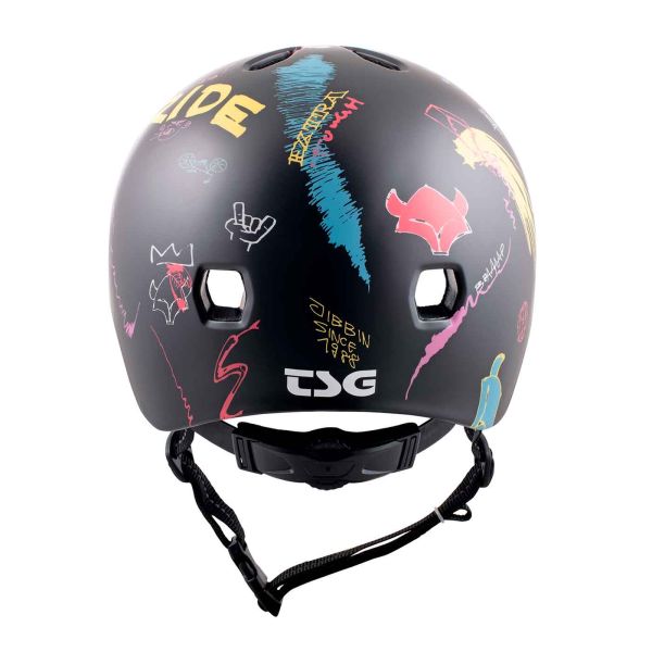 TSG Meta Skaterhelmet Black Drip-In