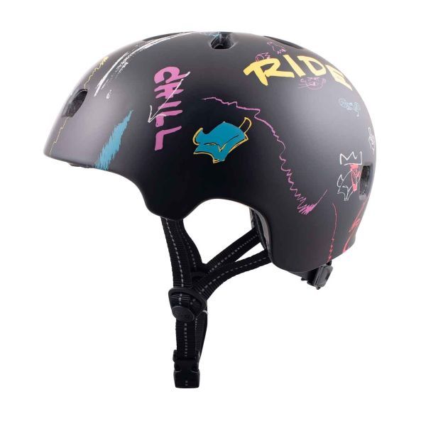 TSG Meta Skaterhelmet Black Drip-In