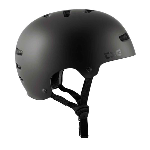 TSG Evolution Skate Helmet Satin Dark Black