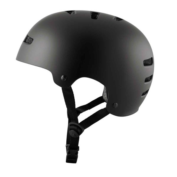 TSG Evolution Skate Helmet Satin Dark Black