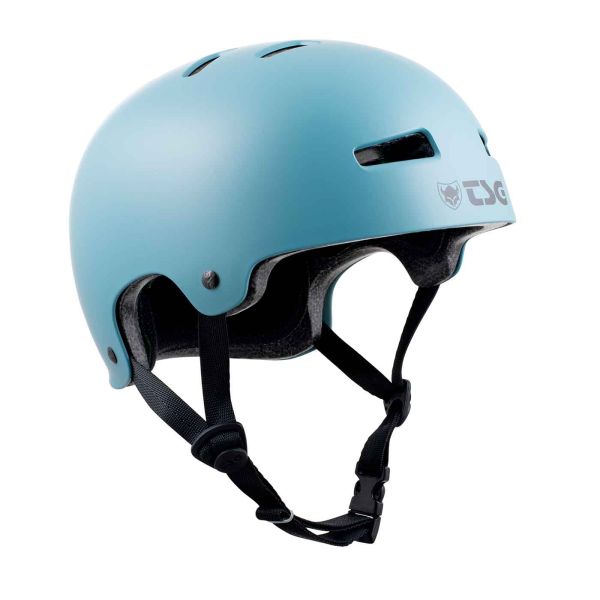 TSG Evolution Skate Helmet Satin Storm Blue