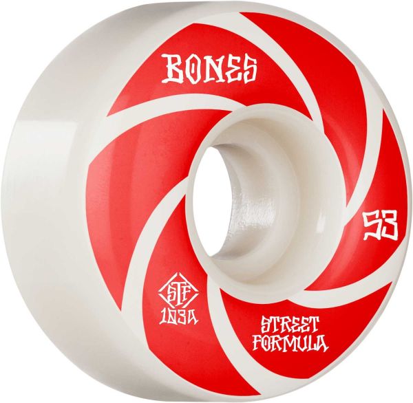 Bones Wheels Patterns STF 103A 54mm White V1 Standard